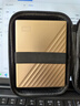 西部数据（WD）5TB 移动硬盘 type-c Ultra系列 2.5英寸 金 机械硬盘 笔记本电脑外接加密兼容Mac 大容量家庭存储 实拍图