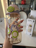 babycare儿童水杯吸管杯双饮二合一户外运动水壶上学大容量PPSU-满杯600ml 实拍图