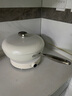 温仑山鹅卵石不粘锅炒锅麦饭石色铁锅炒菜锅燃气电磁炉炒锅不粘锅32cm 实拍图