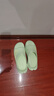 Saucony索康尼CRADLE摇篮2运动拖鞋男女时尚一脚蹬缓震舒适凉鞋 浅绿44.5 实拍图