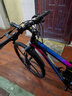 金武端自行车成人山地车公路赛车单车骑行变速超轻越野中学生初中青少年 旗舰版-六刀轮-炫彩蓝 26寸27速 实拍图