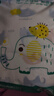 圣贝恩（sepeon）新生婴儿抱被初生儿包被抱毯子宝宝被子包巾纯棉产房春夏秋冬用品 大象【双芯-可脱胆】100*100cm 实拍图