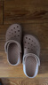 斯凯奇（Skechers）洞洞鞋女士夏季外穿包头泡泡鞋厚底透气软底凉拖鞋休闲鞋111514 实拍图
