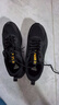 匹克态极跑步鞋男2025冬新款轻便皮面防风防水网面缓震运动休闲鞋男鞋 全黑 42 实拍图
