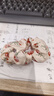 碎花大肠发圈夏季复古法式扎头马尾头饰简约肥肠头绳女发饰皮筋 杏色摩卡杏 实拍图