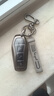 FHAO比亚迪钥匙套汉ev/宋plus/唐dmi车钥匙包壳扣秦plusdmi海豚宋pro B款高级灰【合金边框】车标手绳 实拍图