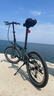 大行（DAHON）折叠自行车p8k3d5坐垫套硅胶加厚加宽公路车座椅垫山地车座套骑行装备配件通用 薄荷绿 实拍图
