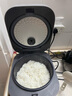 美的（Midea）电饭煲家用4L大容量3-4人智能预约不粘锅聚能微压香甜饭卤炖快速饭上蒸下煮实体有声电饭锅RA477 实拍图