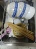 雅高不锈钢沥水架碗碟架 伸缩水槽架 洗菜篮碗碟收纳架 34/46*25*11CM 实拍图