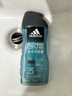 阿迪达斯 （adidas）男士沐浴露 洗发洁面三效合一 冰点热情套装500ml 实拍图