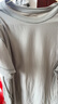 京东京造t恤男短袖男士t恤夏季衣服男装白小T男女苏超定制浅灰色2XL 实拍图