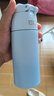 膳魔师（THERMOS）保温杯400ml男女士儿童学生保冷吸管杯水杯子TCMI-400S BLW 实拍图