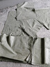 星爸编织袋加厚款灰绿色40*60cm 100条麻袋蛇皮袋搬家水泥沙子垃圾快递打包袋抗洪防汛袋 实拍图