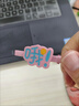 趣味搞怪文字发夹前额碎发刘海夹少女心发卡个性创意鸭嘴夹子发饰 哦 实拍图