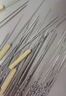 OFEIS 304不锈钢烧烤签子羊肉串签子加厚烤串签子烧烤铁签烧烤工具40只 实拍图