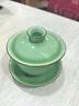 龙泉青瓷功夫茶具大号盖碗茶杯陶瓷防烫手单个中式泡茶碗大号敬茶杯分茶器 实拍图