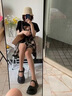 佐叙T恤+半身裙套装女2026新款夏季时尚洋气T恤+格子荷叶边裙子两件套 黑色上衣+格子裙 L （105-115斤） 实拍图