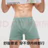 有棵树男士阿罗裤纯棉裆内裤男宽松平角睡裤男生沙滩哈罗裤四角短裤L 实拍图