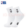 NBA袜子男士夏季休闲运动袜吸汗无骨棉袜抗菌消臭训练跑步篮球袜3双 实拍图