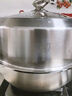 美厨（maxcook）蒸锅 304不锈钢34cm双层蒸锅 加厚复底汤锅 燃气电磁炉通用MCZ804 实拍图