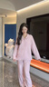 全棉时代女士睡衣【7A抗菌带杯垫】软弹针织家居服 实拍图