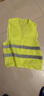 欧汉 反光背心马甲反光衣环卫施工人黄荧光服交通驾驶员安全服 荧光黄布灰条 实拍图