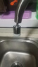 景语 水龙头起泡器防溅头过滤网嘴水嘴内心面盆厨房龙头出水嘴配件 万向两档接头（枪灰色） 实拍图
