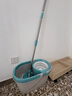 美丽雅旋转拖把40cm伸缩杆132cm2拖布带桶墩布干湿两用一拖净免手洗家用 实拍图