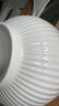 亿嘉汤碗6英寸面碗家用陶瓷汤碗面碗沙拉碗陶瓷餐具饭碗 白露两只装 实拍图