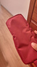 无印良品（MUJI）锦纶笔袋/附提手 文具盒简约立体铅笔盒 大容量红色 19*８*6.5cm 实拍图