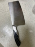 十八子作刀具 不锈钢厨房家用菜刀切肉雀之屏切片刀S2601-B 实拍图
