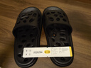 洁丽雅买一送一踩屎感拖鞋女夏季室内家居情侣浴室洗澡防滑防臭凉拖鞋男 白色+黑色 38-39 女+男40-41 实拍图