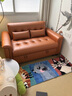 堂和聚沙发床美式简约小户型客厅中古风折叠一体两用头层牛皮猫爪皮卧室 【S级抗菌猫抓皮】 外径1.25米【有扶手】 实拍图