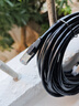 山泽 六类网线 CAT6类千兆网络连接线 工程家用电脑宽带8芯双绞金属屏蔽头成品跳线 黑10米 GWD6100 实拍图