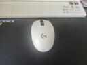 罗技（G） G304 LIGHTSPEED无线鼠标游戏电竞吃鸡宏编程轻巧便携逻辑 G304白+大桌垫 实拍图