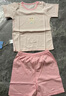 舒贝怡婴儿衣服短袖套装夏季宝宝纯棉短裤两件套儿童外出衣服白色80CM 实拍图