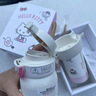 杯具熊（BEDDYBEAR）双饮保温杯男女学生大容量便携伴手礼成人水杯316不锈钢吸管杯子 海浪-Hellokitty（带杯套）500ml 实拍图