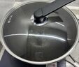 炊大皇 炒锅 304不锈钢炒菜锅煎锅 平底不粘炒锅32cm 可立可视盖不挑灶 实拍图