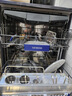 西门子（SIEMENS）【重磅新品】17套独嵌两用SN23HL25MC家用门板一体式洗碗机 超五星级消杀 超高除菌率 240hUV存储 【蓝精灵】17套微米蒸汽洗SN23HL25MC 实拍图
