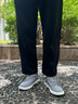 七匹狼男鞋夏季帆布鞋男透气男士布鞋软底运动板鞋一脚蹬懒人休闲鞋男 灰色9446 【透气防臭】 41 皮鞋码 实拍图