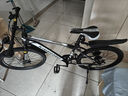 金武端自行车成人山地车公路赛车单车骑行变速超轻越野中学生初中青少年 顶配升级版-辐条轮-黑白色 24寸24速 实拍图