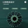 Creative art梳子女卷发梳男直发梳造型梳顺发梳滚梳理发梳美发梳内扣发廊专用 实拍图