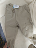 骆驼（CAMEL）休闲户外登山裤男防泼水直筒工装裤 J14CA6L6645 卡其 XL 实拍图