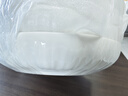 8英寸深盘陶瓷餐具玄月盘白莲花盘子家用陶瓷餐具陶瓷盘子饭盘 2只白莲花8英寸盘 实拍图