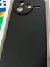 毕亚兹适用小米红米k40s手机壳  Redmi K40S手机保护套 全包防摔超薄液态硅胶软壳男女款淡指纹 JK155黑 实拍图