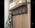 豫之曙门后双层挂衣架免打孔卧室门上挂钩门背式衣帽架门后收纳架置物架 多功能门后双层挂钩-7钩(枪灰) 实拍图