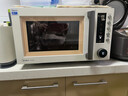 美的（Midea）家用微波炉烤箱一体机PC23F5W 变频微烤炸三合一体 23升容量/脱脂空气炸 智能菜单 APP操控 一机多能 微烤炸一体机 实拍图
