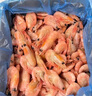 美加佳头籽熟冻北极甜虾净重3斤 90/120规格 头籽率95% 熟冻甜虾 实拍图