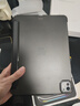 CangHua 2024/2025款iPad Pro11英寸保护套 M4/M5芯片苹果平板电脑保护壳超薄防摔三折支架硅胶皮套 黑色 实拍图