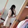 依曼安睡衣女夏季冰丝性感薄款短袖睡裙带胸垫V领气质蕾丝女士家居服 351 粉色（无胸垫） L 【95-110斤】 实拍图